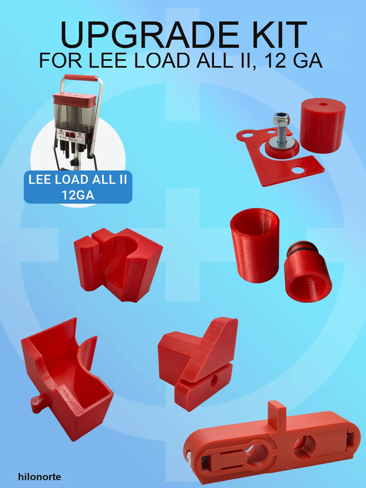 Upgrade kit for Lee Load-All 2, 12 gauge (5 pieces)