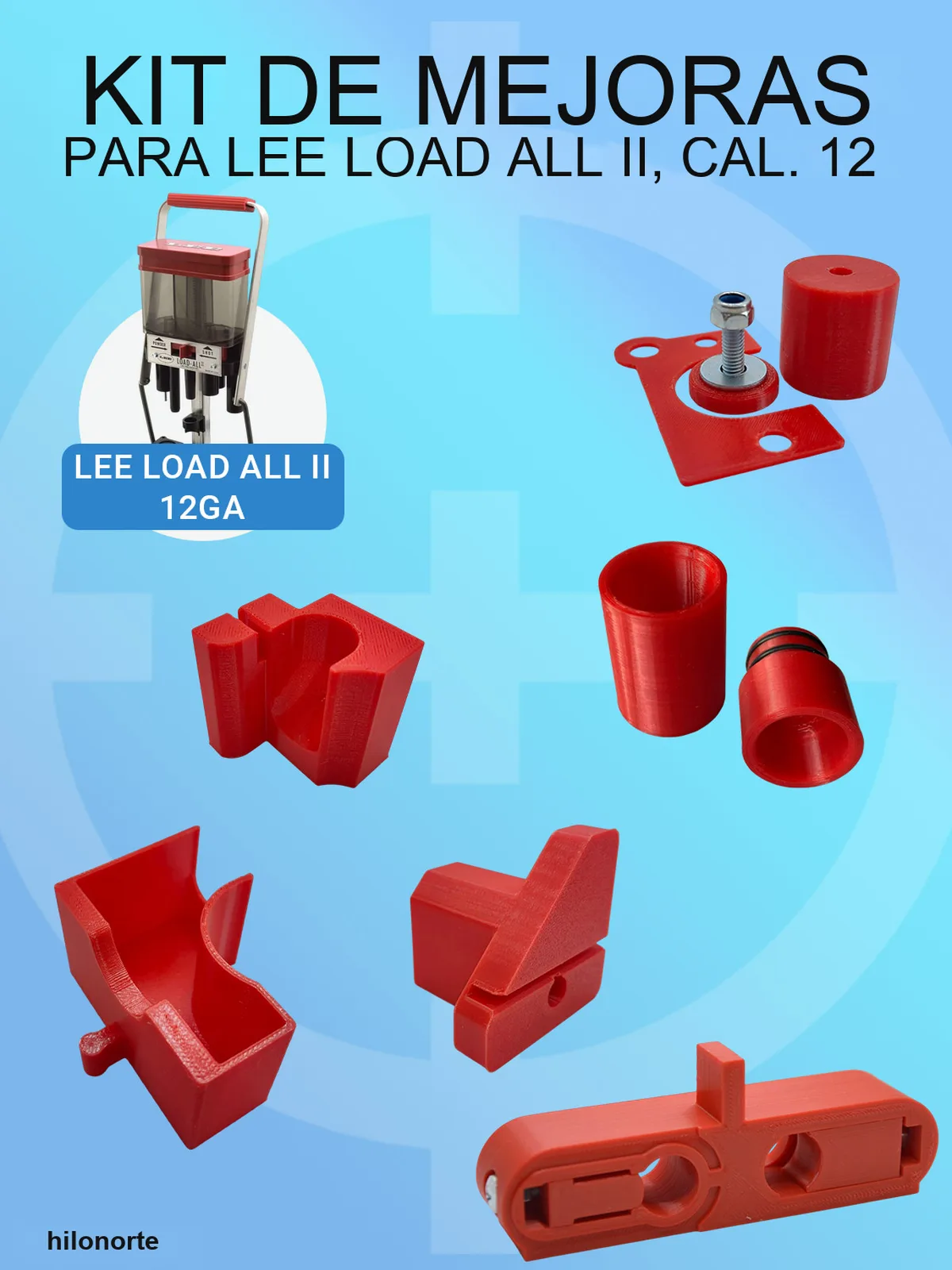 Kit de mejoras para Lee Load-All 2, calibre 12 (5 piezas)