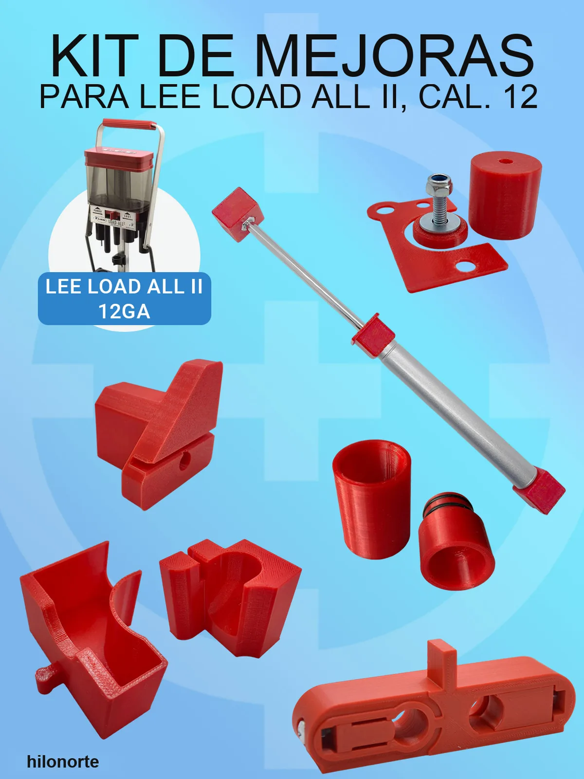 Kit de mejoras para Lee Load-All 2, calibre 12 (6 piezas)