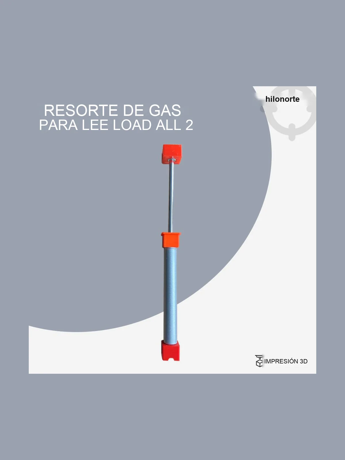 Muelle de gas silencioso para Lee Load-All 2