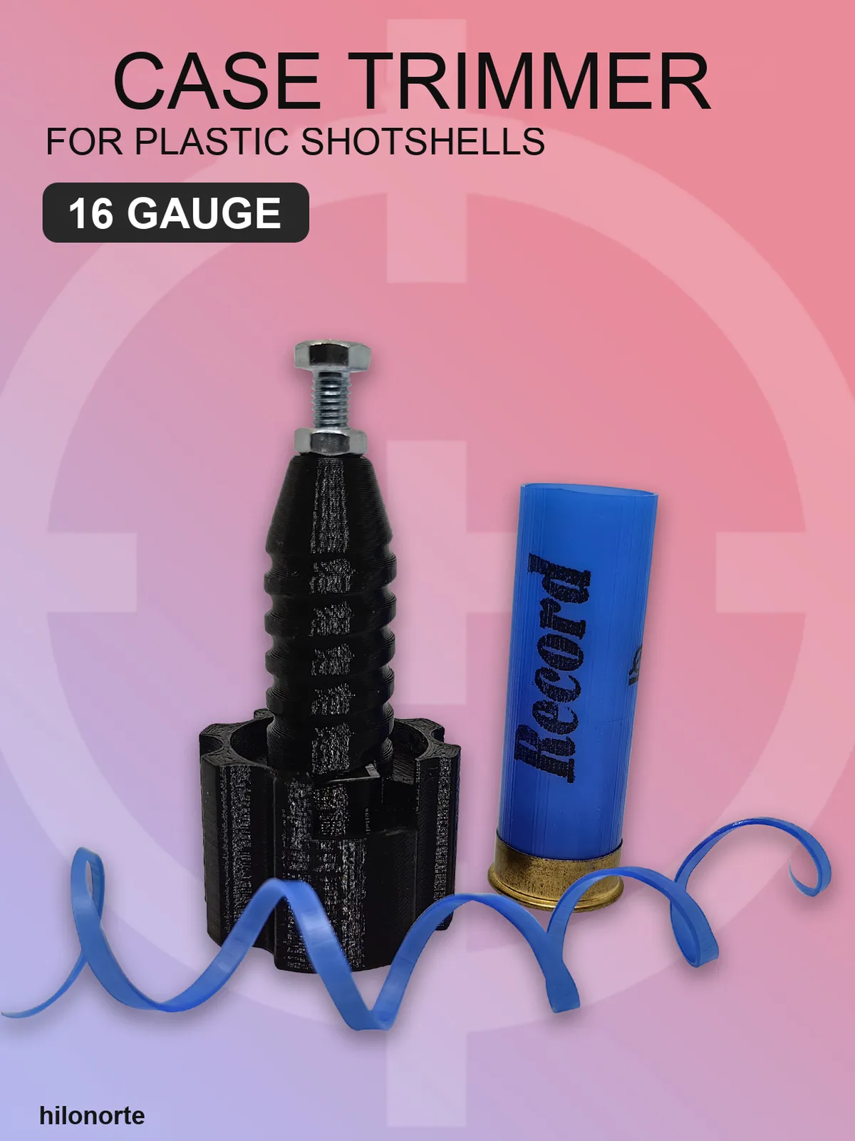 Plastic hull trimmer, 16 gauge
