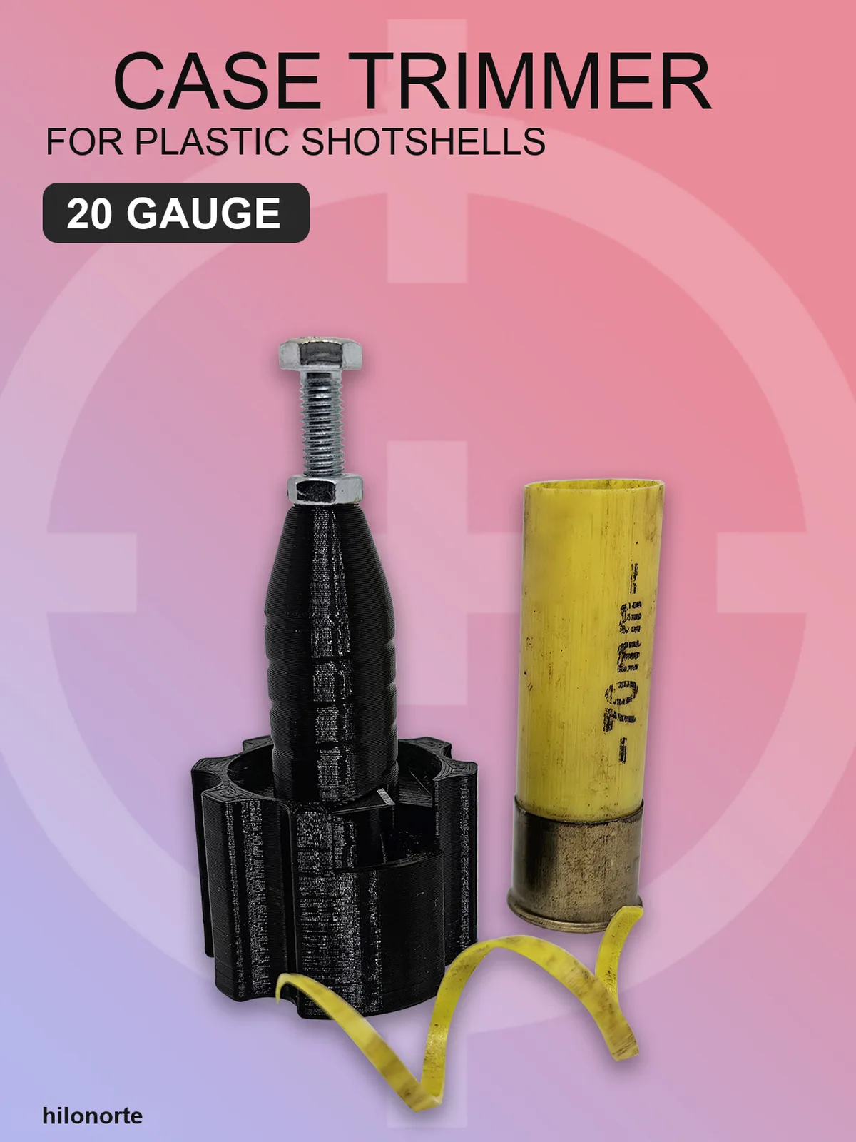 Plastic hull trimmer, 20 gauge
