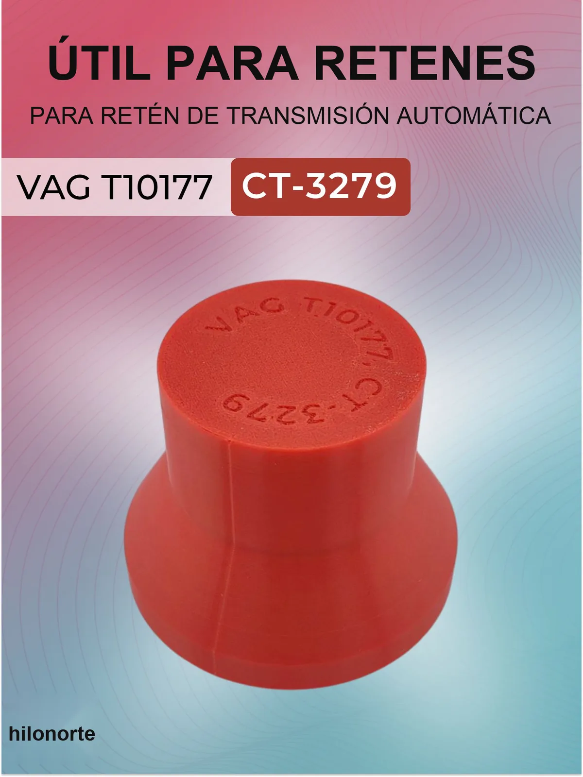 Útil retén de palier, cambio automático VAG (T10177, CT-3279)